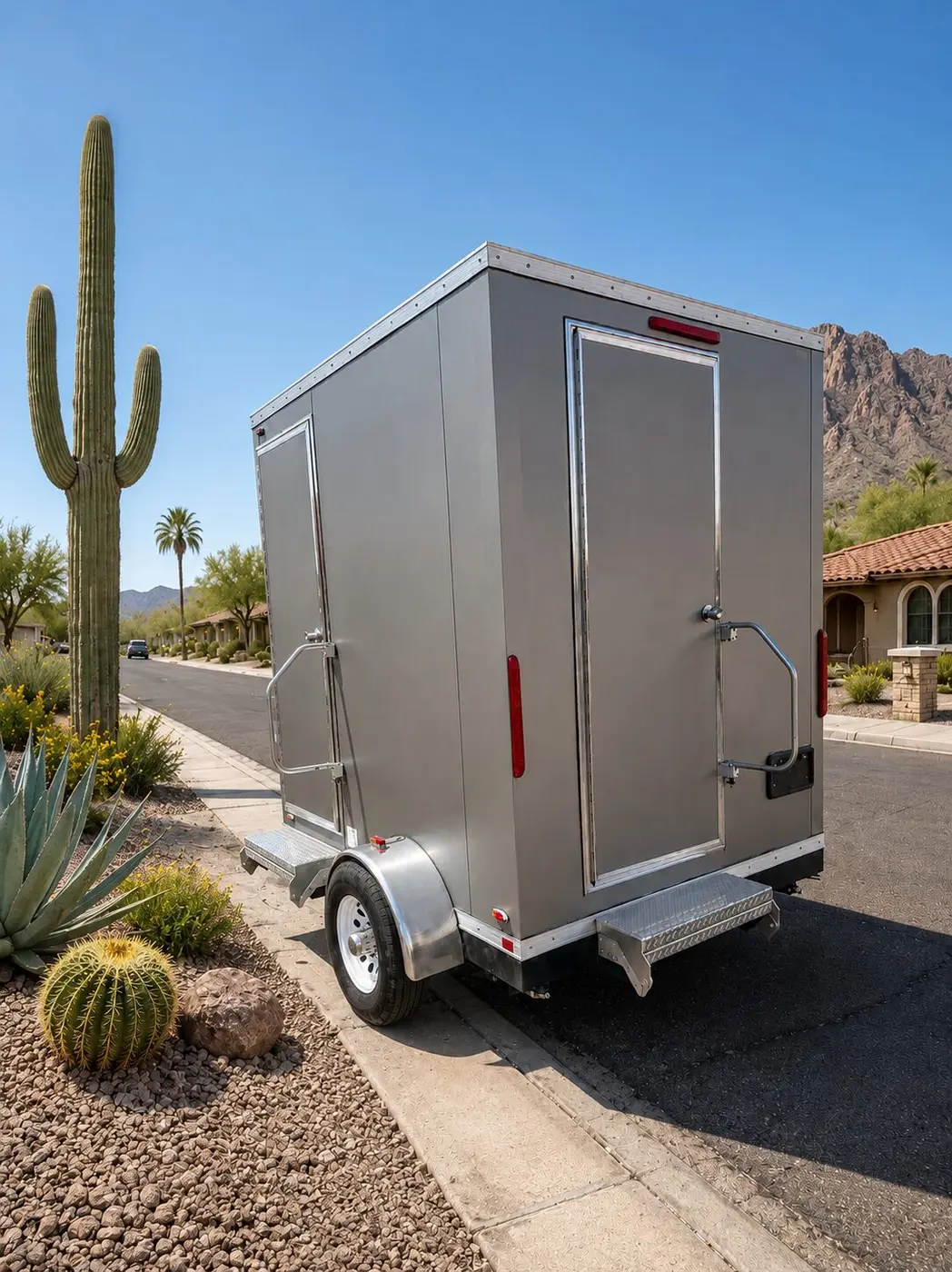 Oso exterior with cactus